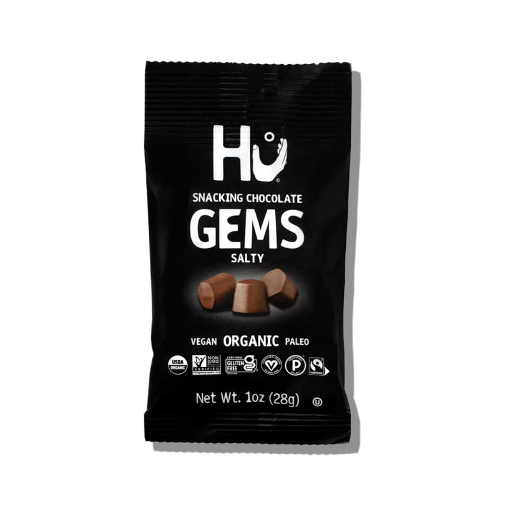Hu – Hu Salzige Edelsteine Bar 1 OZ – (Packung mit 12)