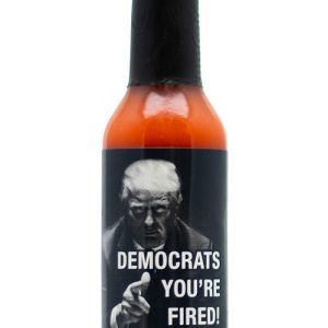 President Trump’s: Democrats, You’re Fired scharfe Sauce. – 5oz
