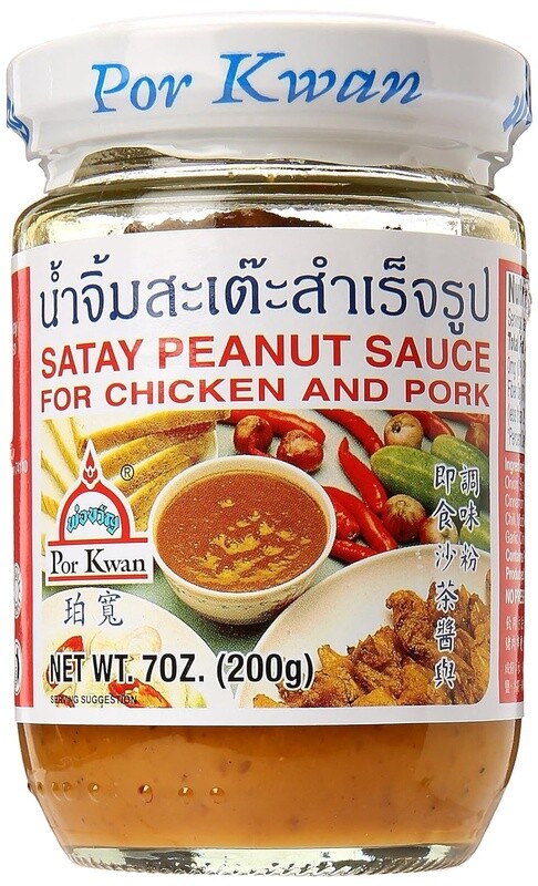 Por Kwan Satay Erdnusssauce 7oz