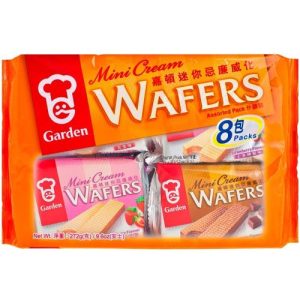 Garden Mini-Creme-Waffel – sortiert – 8 Packungen – 272 g