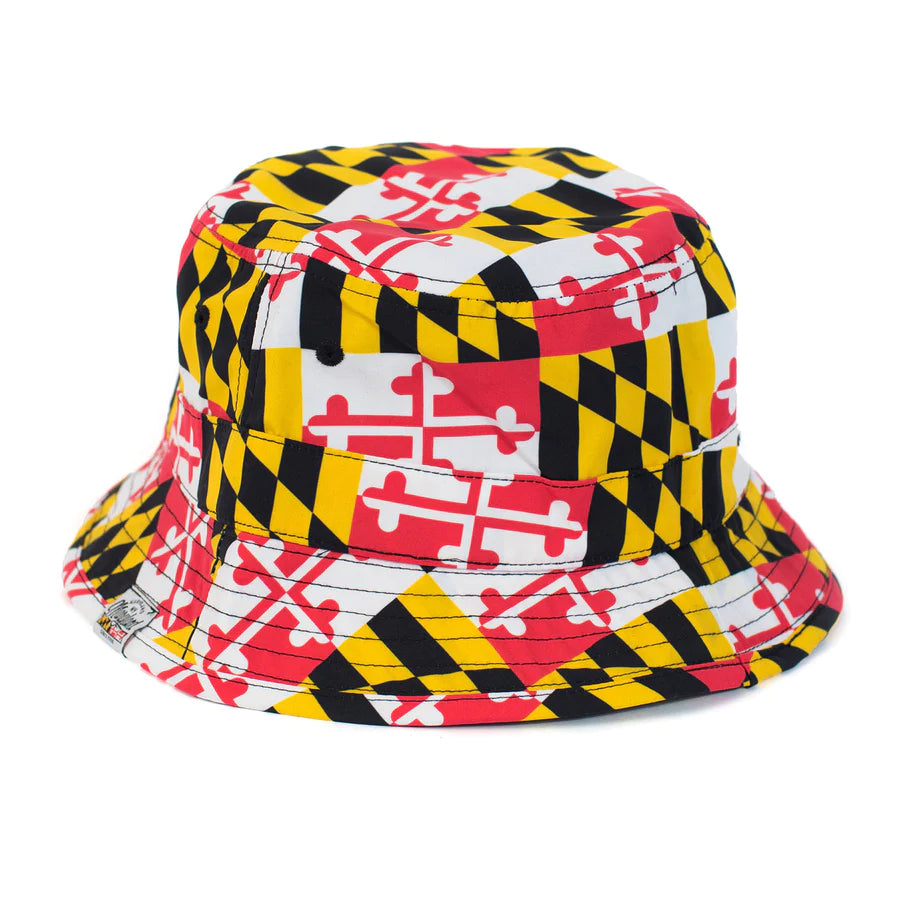 Maryland Flagge Eimer Hut