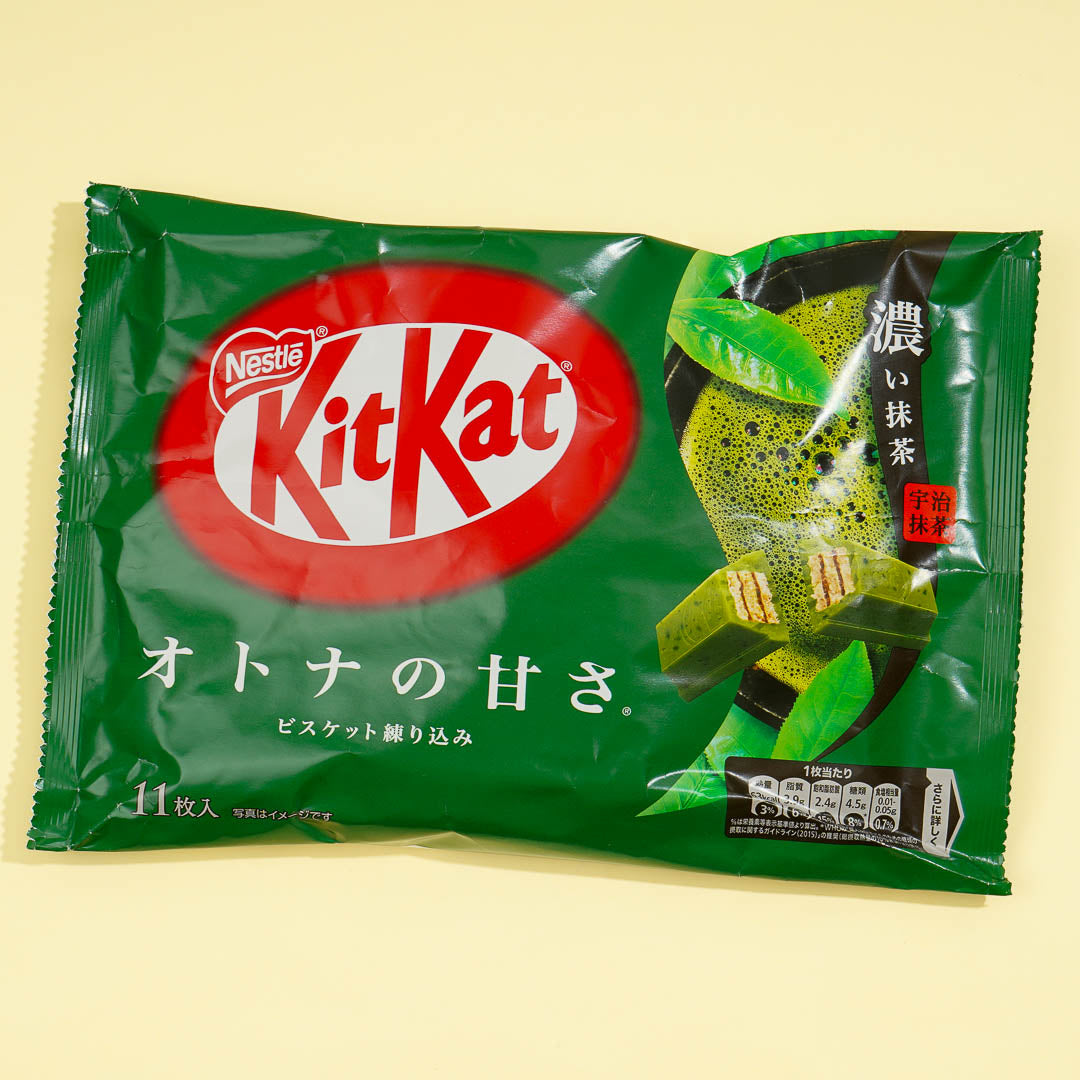 Kit Kat Schokolade – Intensiver grüner Tee Matcha