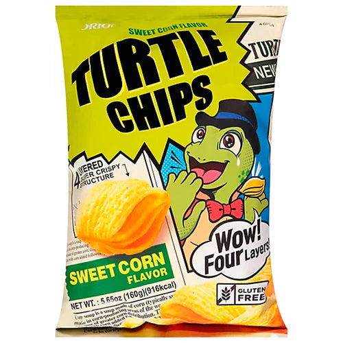 Schildkröte Chips Süßer Mais Geschmack
