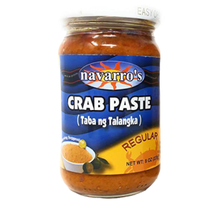 Navarro’s – Crab Paste ( regelmäßig) – taba ng talangka – 8 Unzen