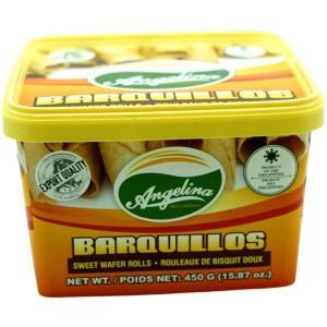 Angelina – Barquillos – süß Waffel Rolls – 450 G