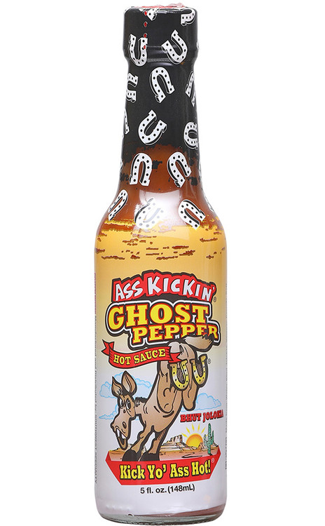 Ass Kickin Ghost Pfeffer Chilisauce, 5oz
