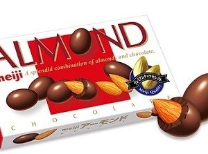 Meiji, Mandelschokolade, – 88g / 1box