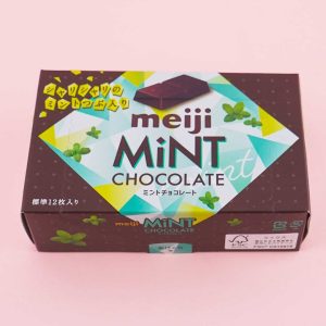 Meiji Mint Schokoladenschachtel