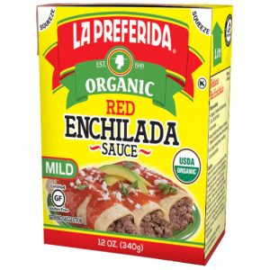 La Preferida – Enchilada Soße rote Tetrapak, 12 Unzen – Packung mit 10