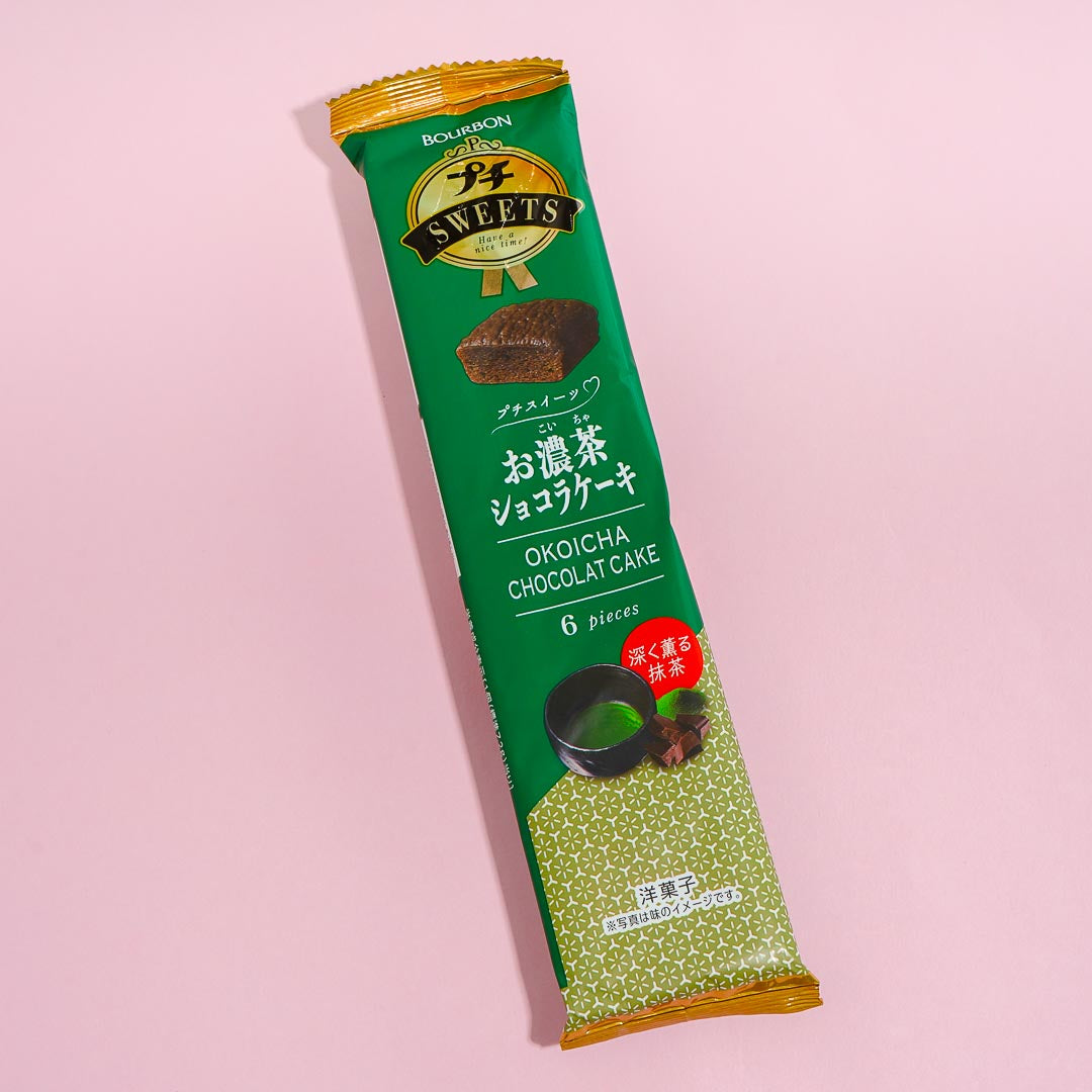 Bourbon Petit Sweets Matcha & Schokoladenkuchen