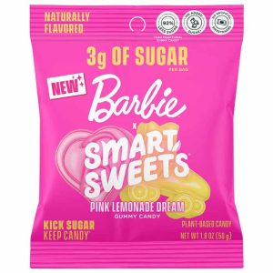 SmartSweets – Barbie rosa Limonade Traum Gummi Süßigkeiten, 1,8 Unzen