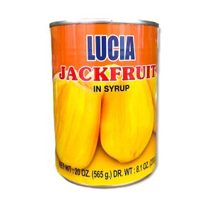 Lucia gesüßte Jackfruit in schwerem Sirup (gelb) – 20 Unzen