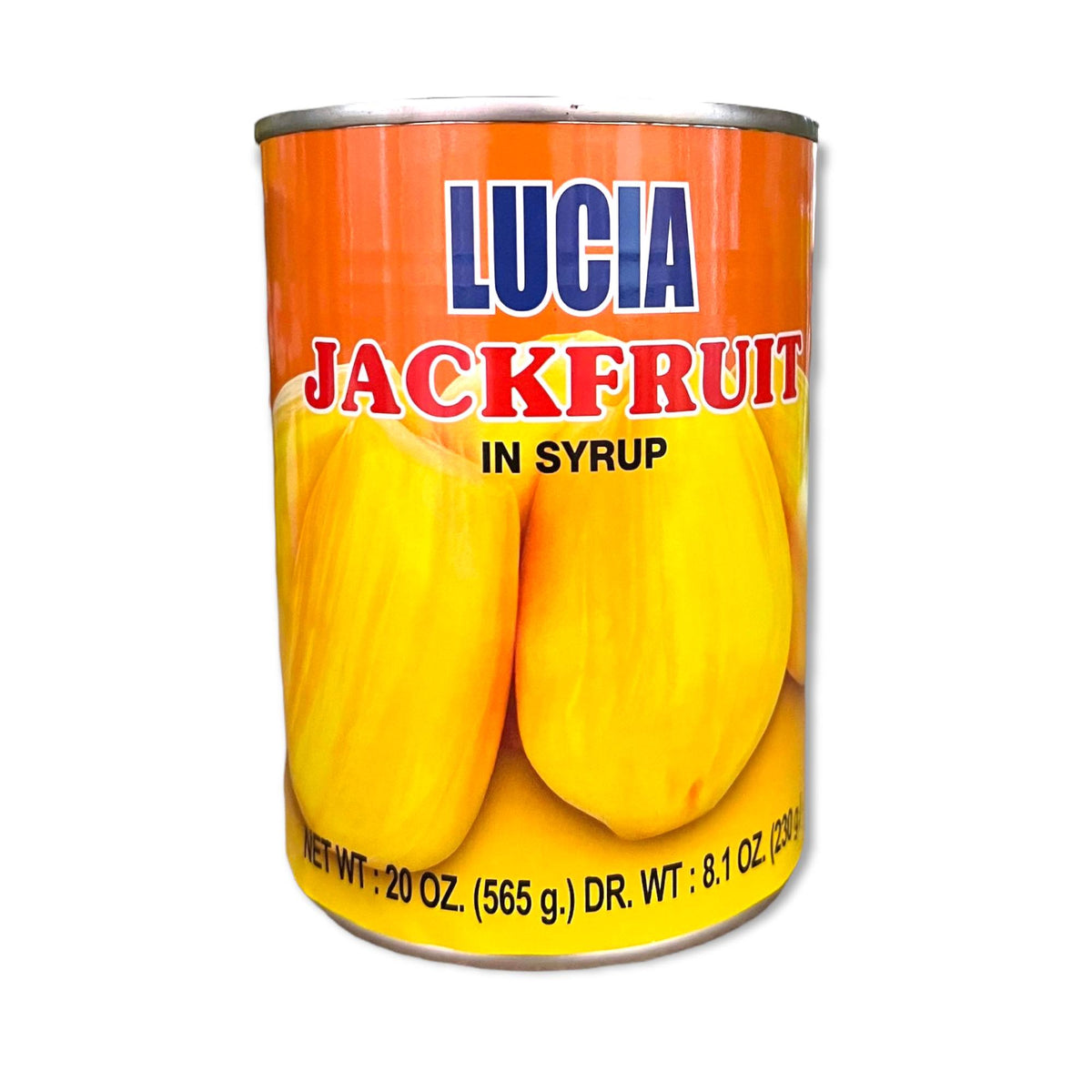 Lucia Gesüßte Jackfrucht in schwerem Sirup (gelb) – 20 OZ