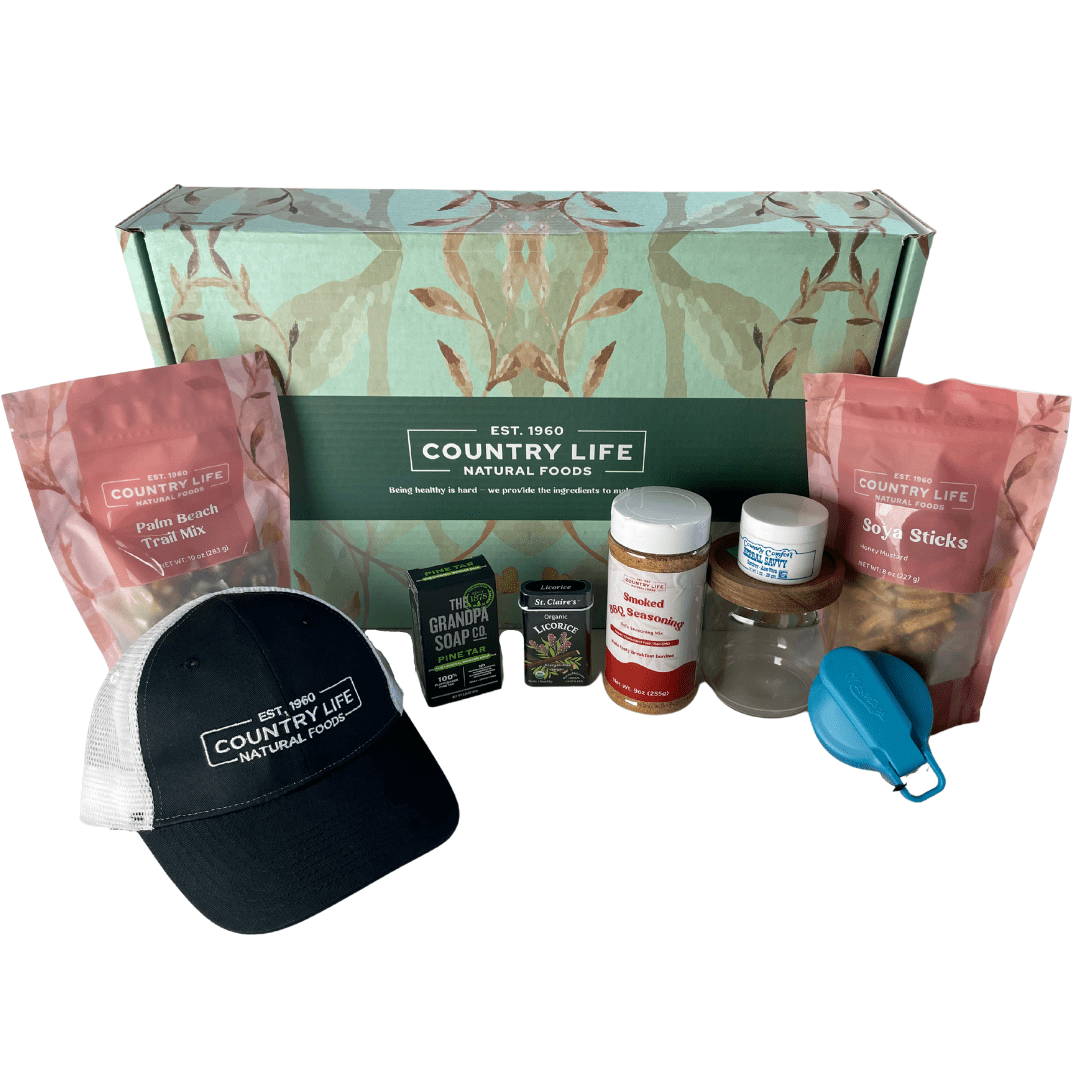 Geschenkbox, grüner Grit