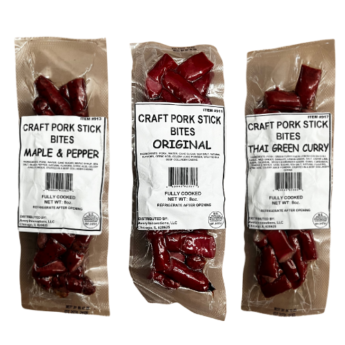 Große Gabel Snack Stick Bites Tasche – 0.5 LB