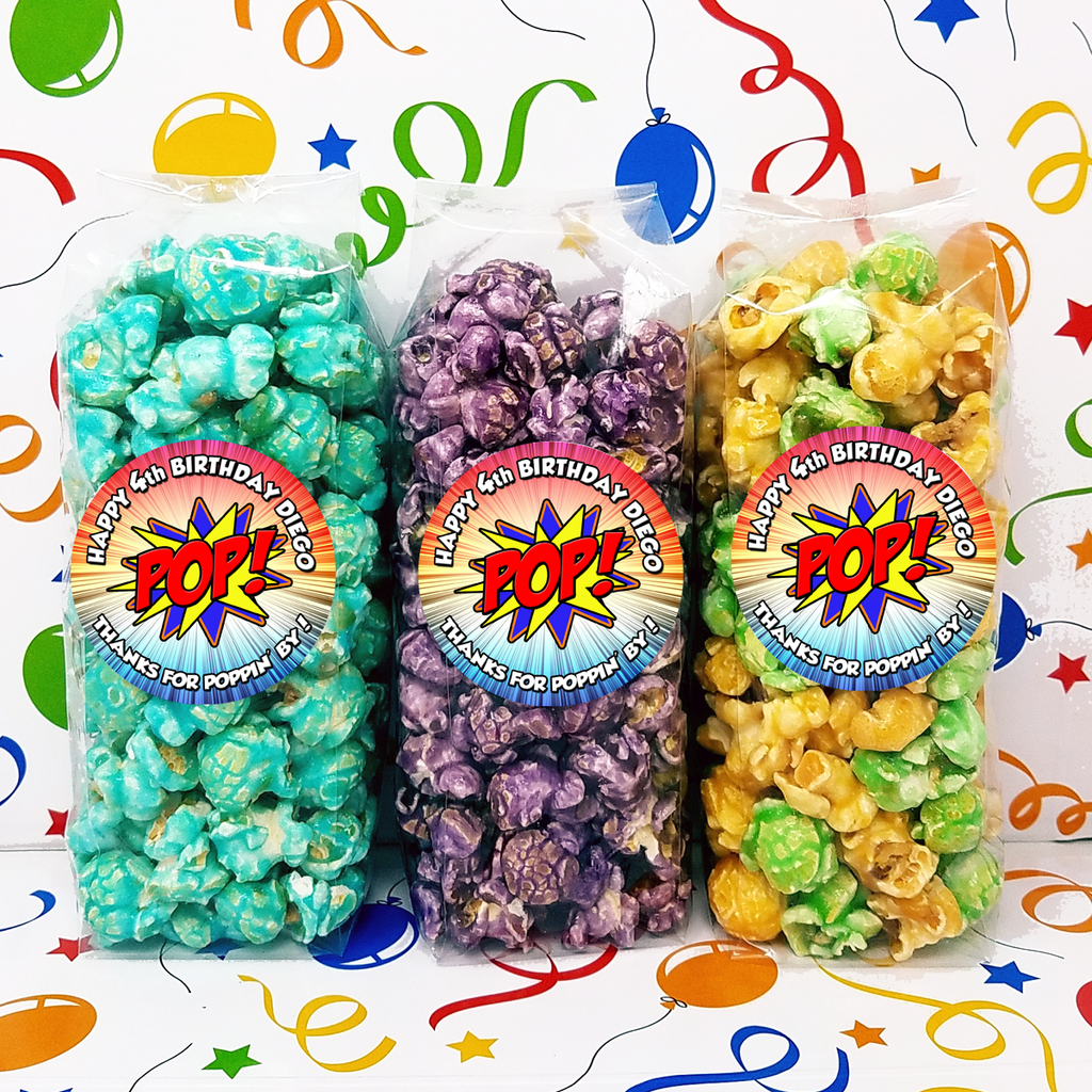 Superhero – Popcorn Party Taschen
