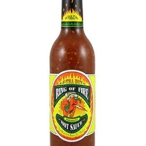 Ring aus Feuer xtra heiße scharfe Sauce, 12.5oz.