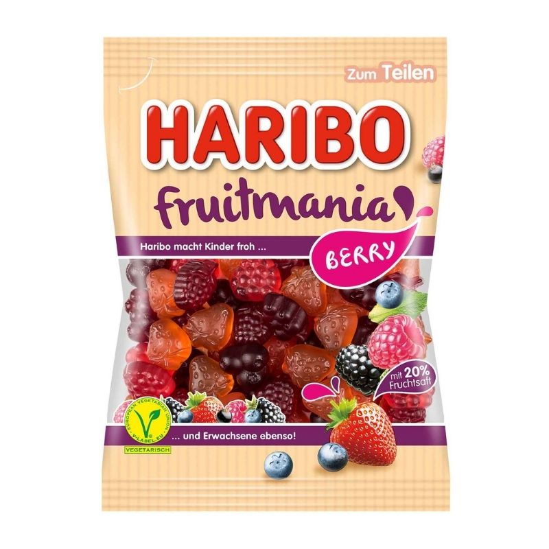 Haribo Fruitmania Berry Gummies