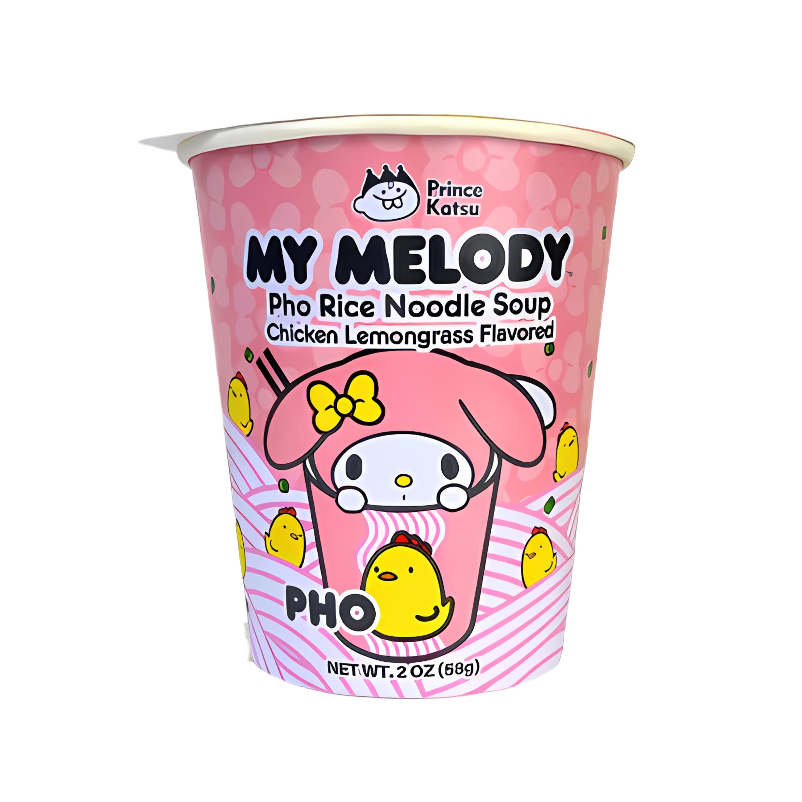 Prinz Katsu My Melody Pho Reis Nudelsuppe Huhn Zitronengras Geschmack (Taiwan)