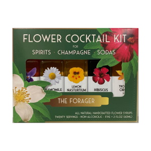 Blumenelixir Co. – das Futtercocktail-Kit. 5-Pack Blumensirupe.