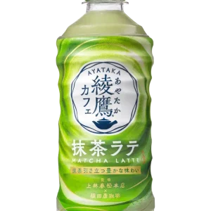 Coca-Cola Japan, Ayataka Cafe, Matcha Grüntee Latte, – 440ml