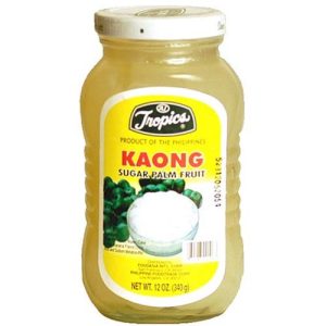 Tropics Kaong – Palmfrucht in Sirup – Weiß – 12 OZ