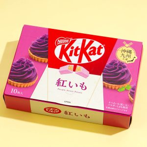Kit Kat Schokolade – lila Süßkartoffel