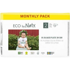 Eco by Naty Babywindeln Größe 2, 33 Stück