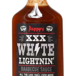 Pappy’s XXX Weißer Lightnin, bbq-Sauce, . – 12oz