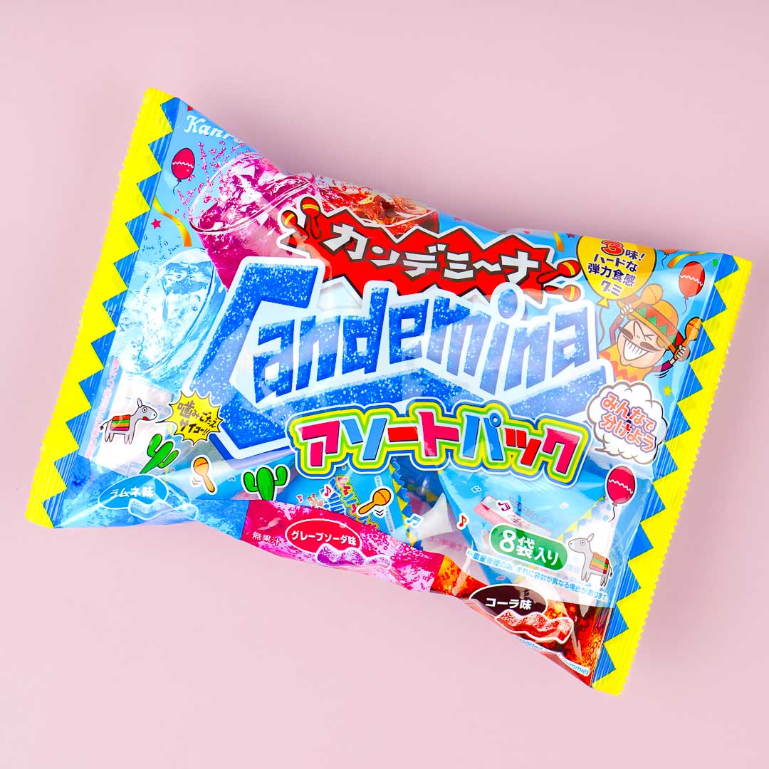 Kanro Candemina sauer Süßigkeiten – Sodamischung