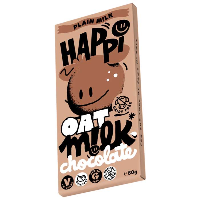 Happi – Hafer M!lk Schokolade, 2,8 Unzen – mehrere Aromen
