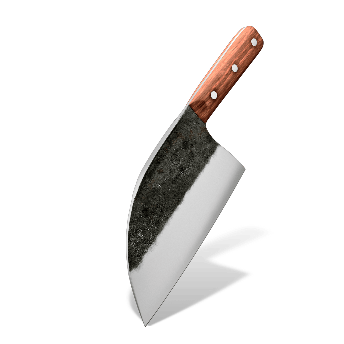 Rustikale Hand geschmiedet serbischen Cleaver