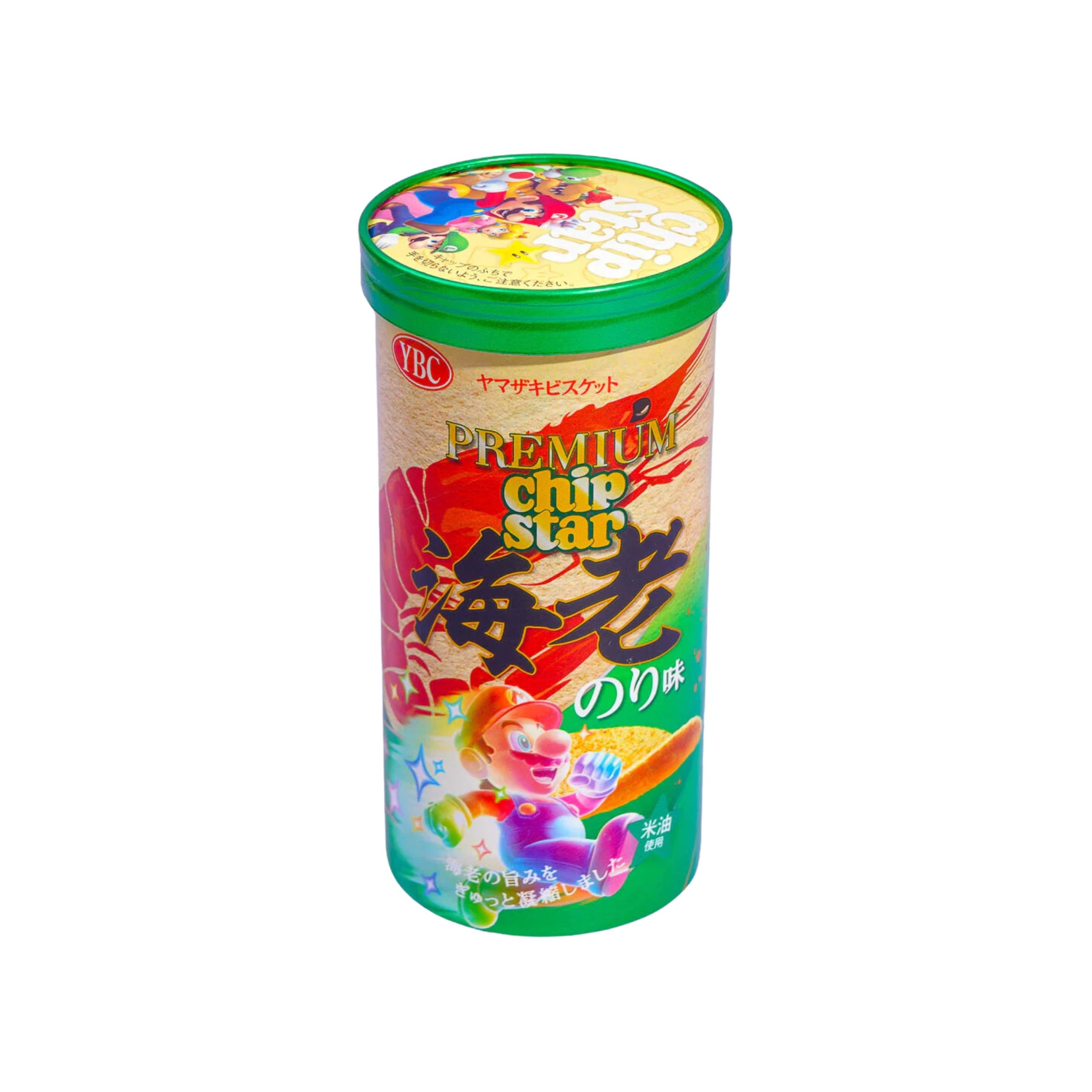 YBC Prämie Chip Star Garnele Nori – Super Mario Edition (1,58 oz) (Japan)