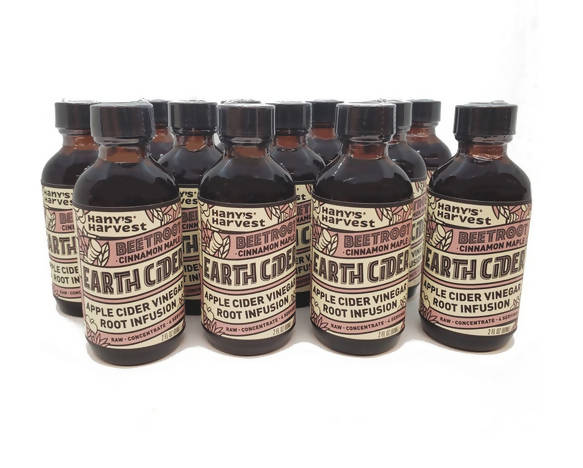 Rote Beete Erde Cider Flaschen – 16 x 2oz – Hany's Harvest