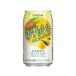 choya yuzu soda (Japan)