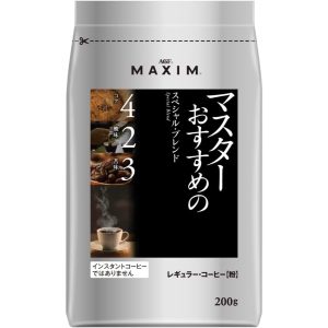 AGF Maxim Regular Kaffee Master Empfohlene Spezialmischung 200 g JAPAN – Tokyo Sakura Mall
