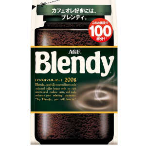 AGF Blendy Instantkaffee Refill Tasche 200g löst sich im Wasser Made in JAPAN – Tokyo Sakura Mall
