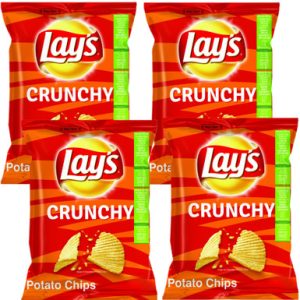 Lay’s knusprig Kartoffelchips, koscher für Passover, 1,8 Unzen Säcke (4 Zähler)