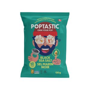 Poptastic Schwarzes Salz Popcorn (kanada)