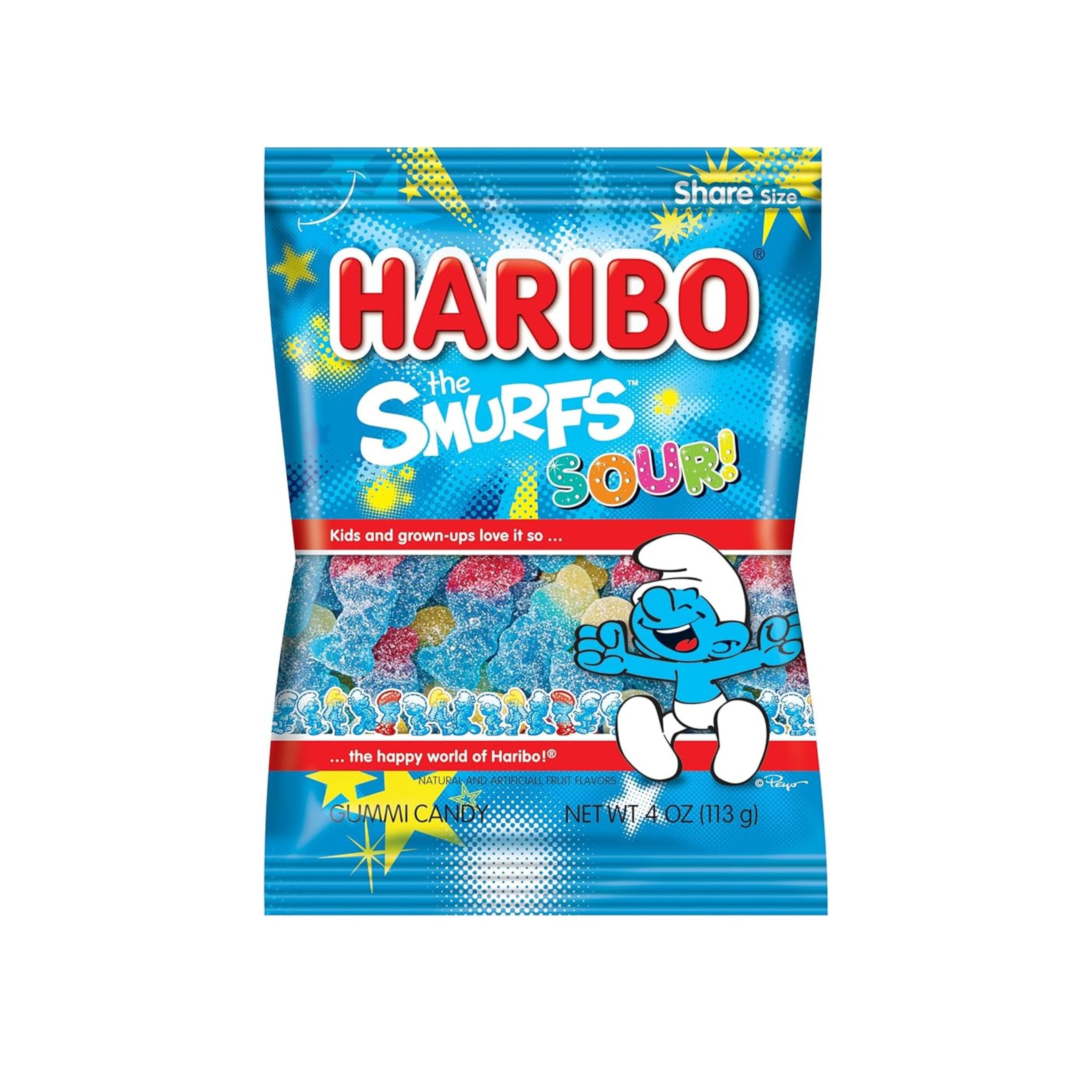 Haribo Die Schlümpfe Gummy sauer (Deutschland)