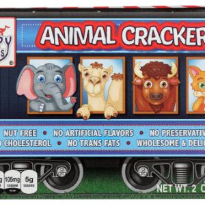 Happy Snacks Cracker Vanille Vanille Zirkus 2 Unzen – Packung mit 12