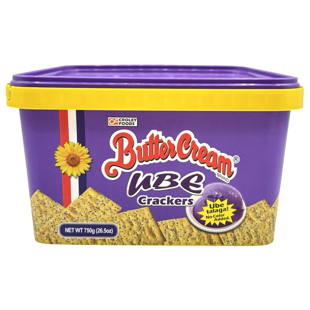 Sonnenblumen Crackers – Buttercreme Ube – 750 G