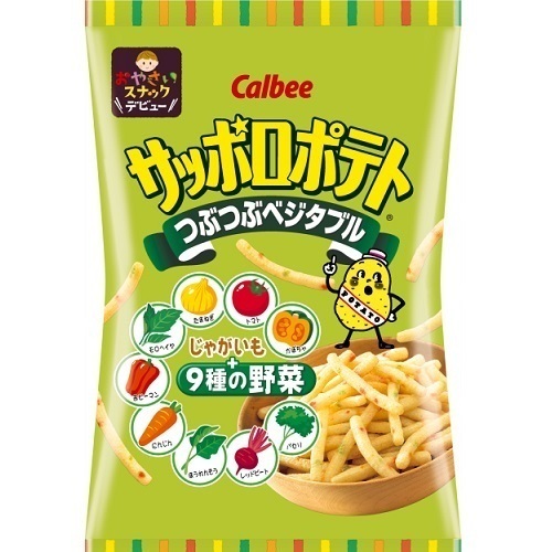 Calbee “ Sapporo Kartoffel, Gemüsegeschmack“, 80g