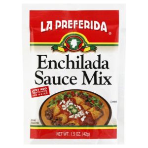 La Preferida – Enchilada Soße Würzmischung, 1,5 Unzen – Packung mit 24