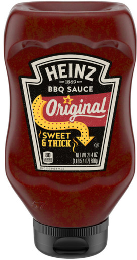 Heinz Original süß & dick Grillsauce, 21,4 oz Flasche