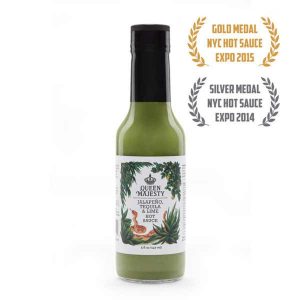 Queen Majesty Jalapeno Tequila & Lime scharfe Sauce