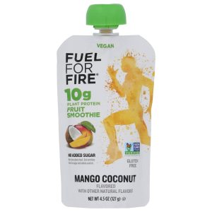 Fuel For Fire – Protein Smoothie vegane Mango-Kokos, 4,5 Unzen