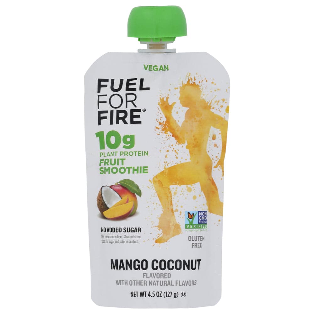 Kraftstoff für Feuer – Protein Smoothie Vegane Mango Kokosnuss, 4,5 oz