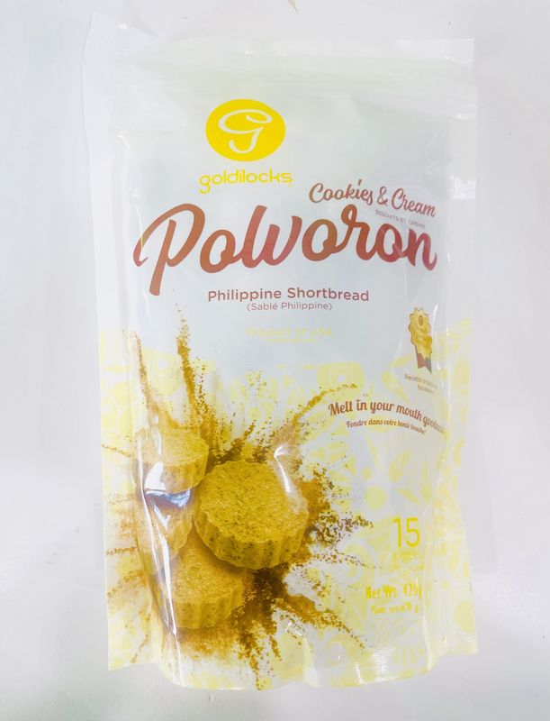 Goldilocks Polvoron Keks & Creme 15 Stück