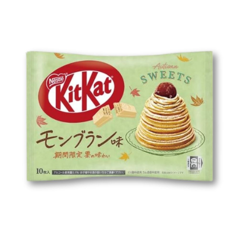 Japan KitKat Mont Blanc Geschmack Geschmack 10 Stück